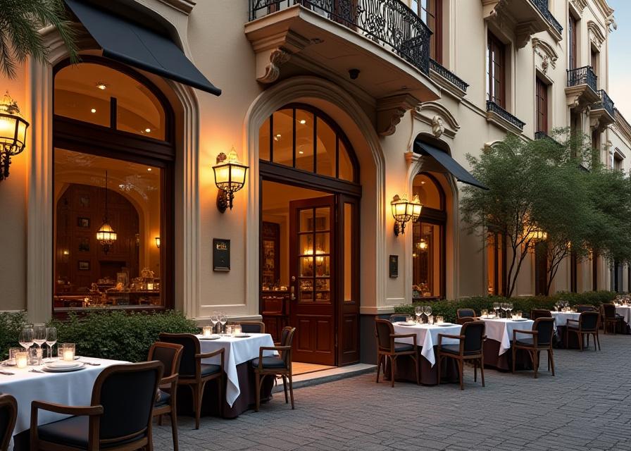 Restaurantes de alta cocina en el Centro Histórico de Cartagena con arquitectura colonial