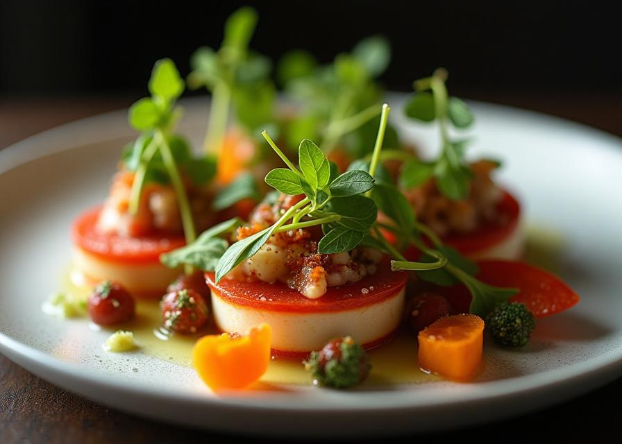 Tendencias gastronómicas y técnicas modernas de emplatado