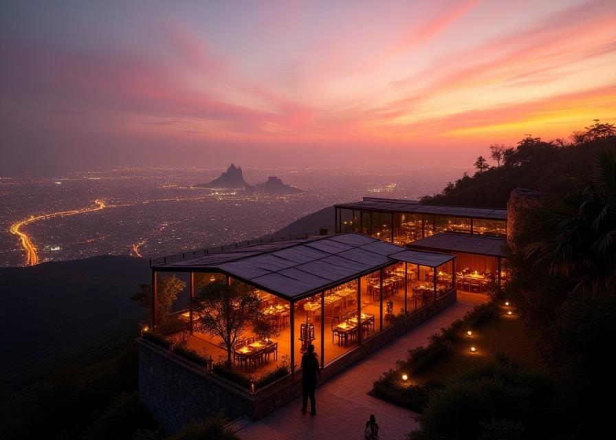 Restaurantes en las colinas de Pie de la Popa con vistas panorámicas